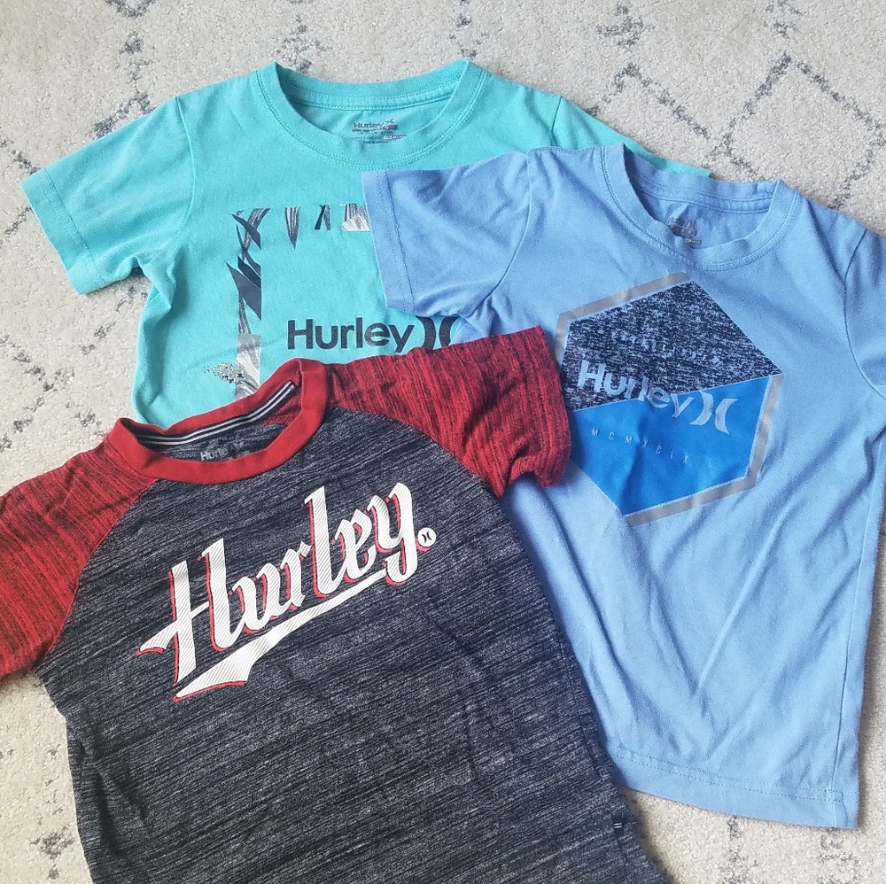 Hurley Graphic Tees Size 7